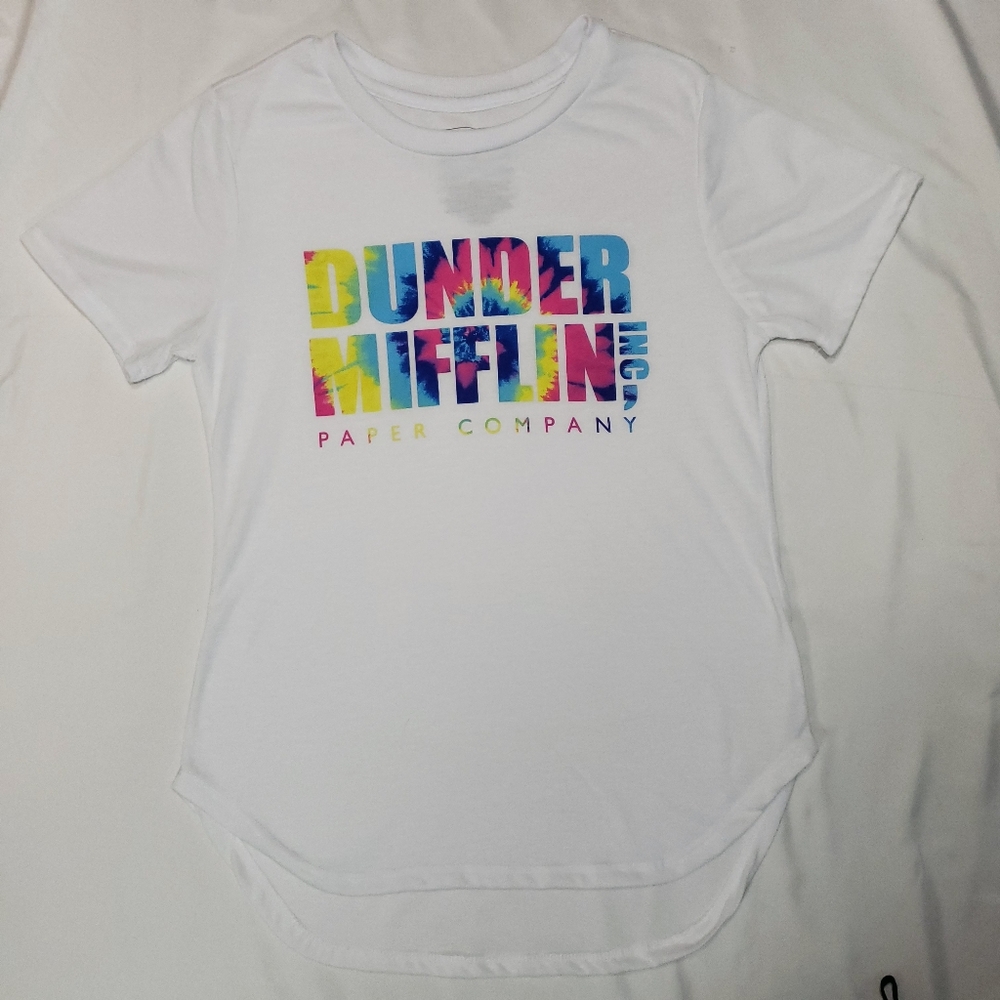 The Office Vibrant White Short Sleeve Crew Neck Tee